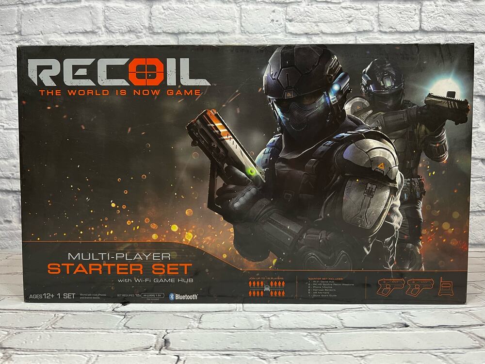 RECOIL Laser Tag Starter Set GPS Multi-Player Smartphone Game